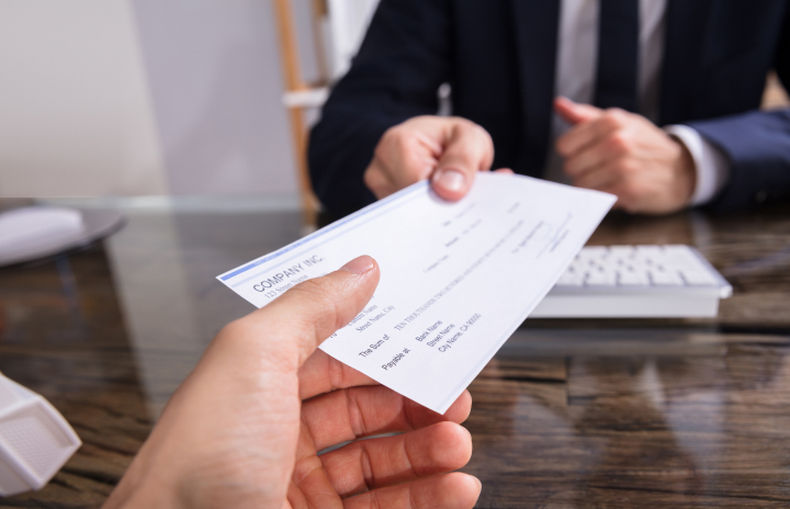 cheque