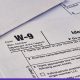 W-9 tax form