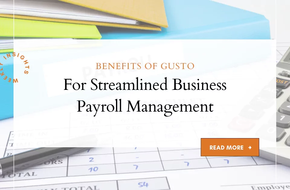 Explore Gusto Benefits for Streamlined Payroll Management