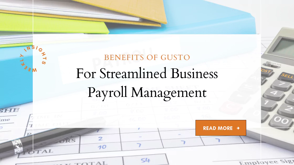 Explore Gusto Benefits for Streamlined Payroll Management