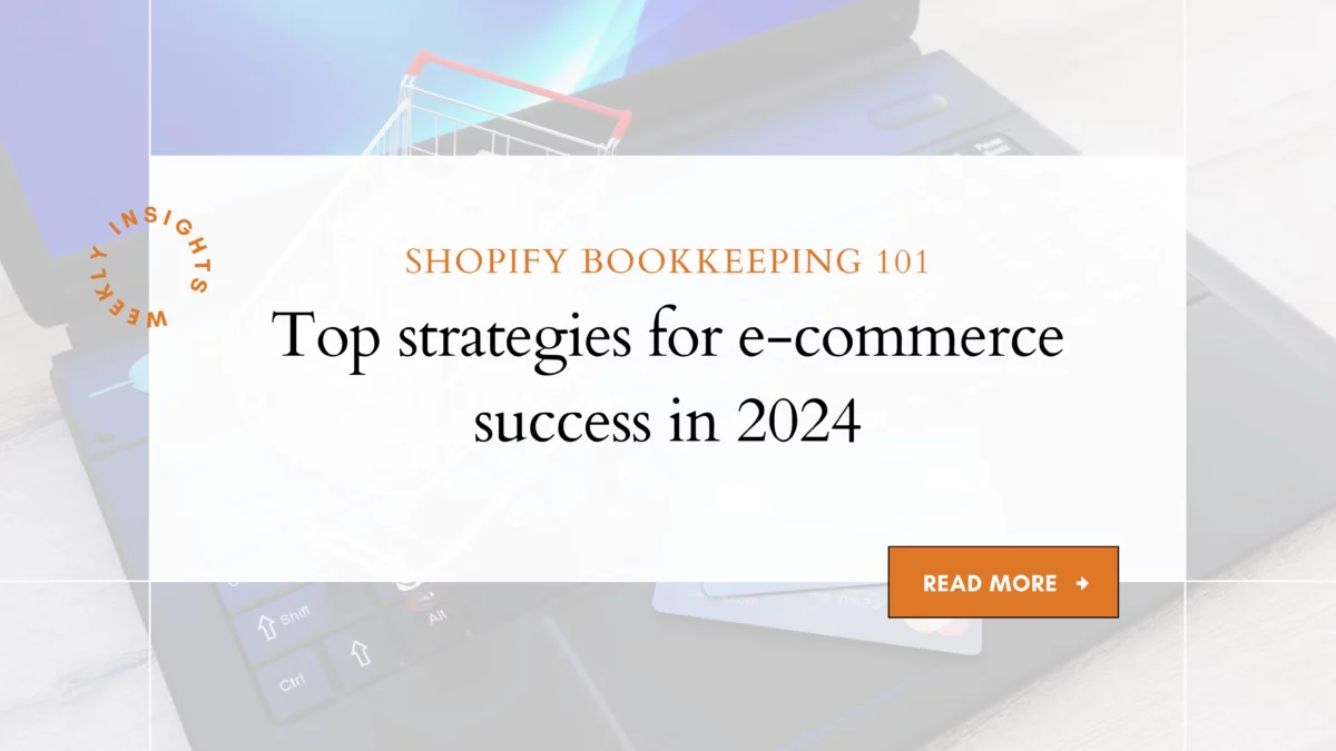 shopify bookkeeping