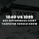 1040 vs 1099