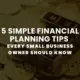 financial planning for small business owners
